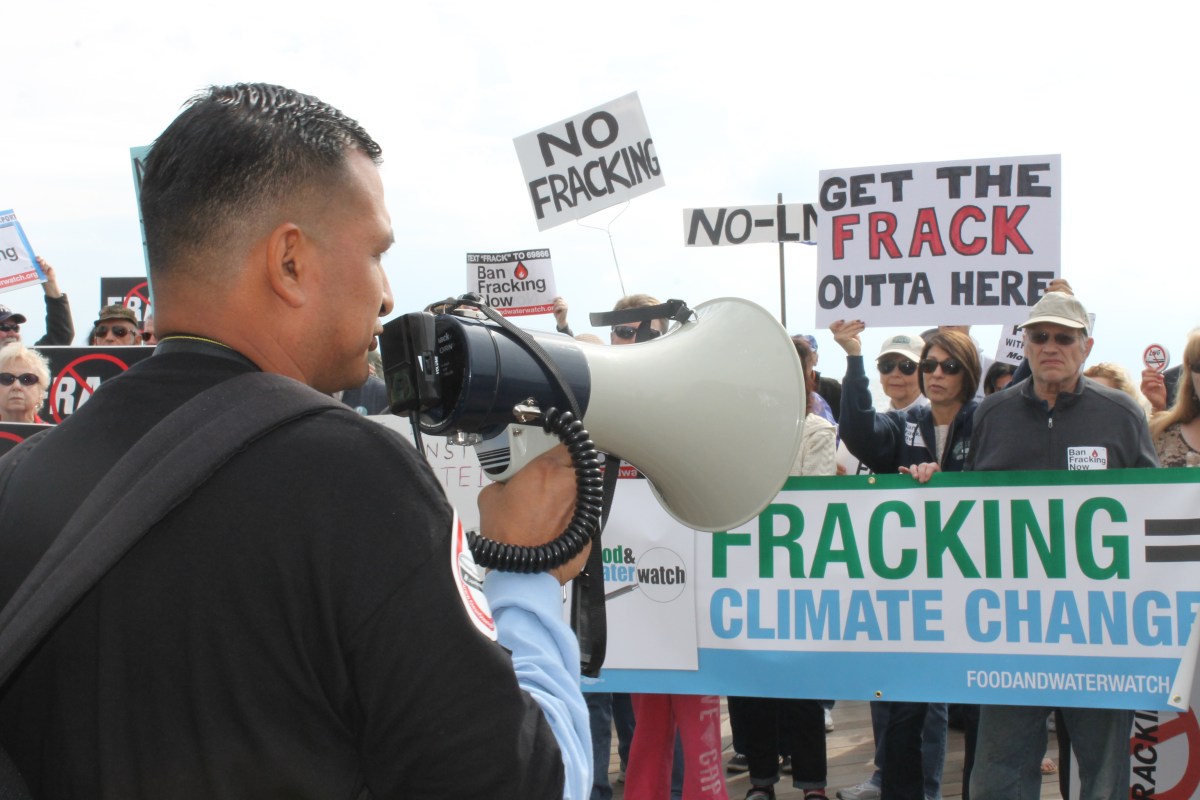 Fracking rally