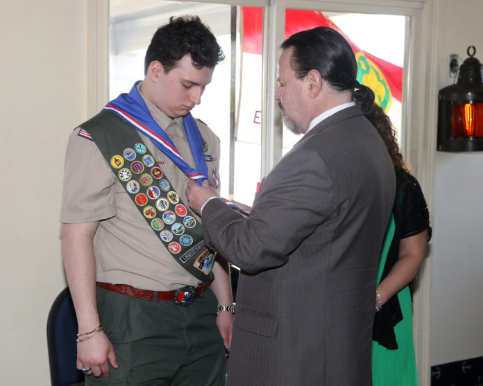 Oyster Bay Cove Teen Earns Eagle Scout Status With Tourette Syndrome ...