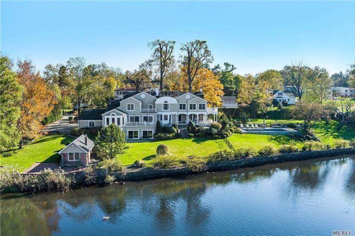 Waterfront Great Neck Modern Colonial Asks $4.9M