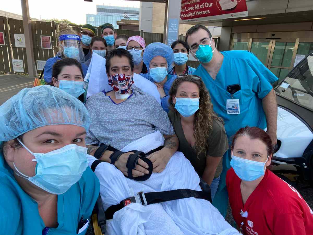 Stony Brook Hospital Nurses and Patient