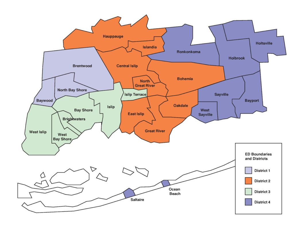 Advocates Accuse Islip Of Gerrymandering New Town Council Districts