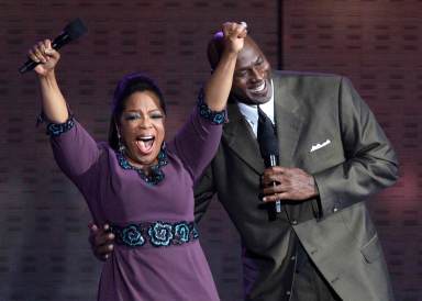 Oprah Winfrey, Michael Jordan