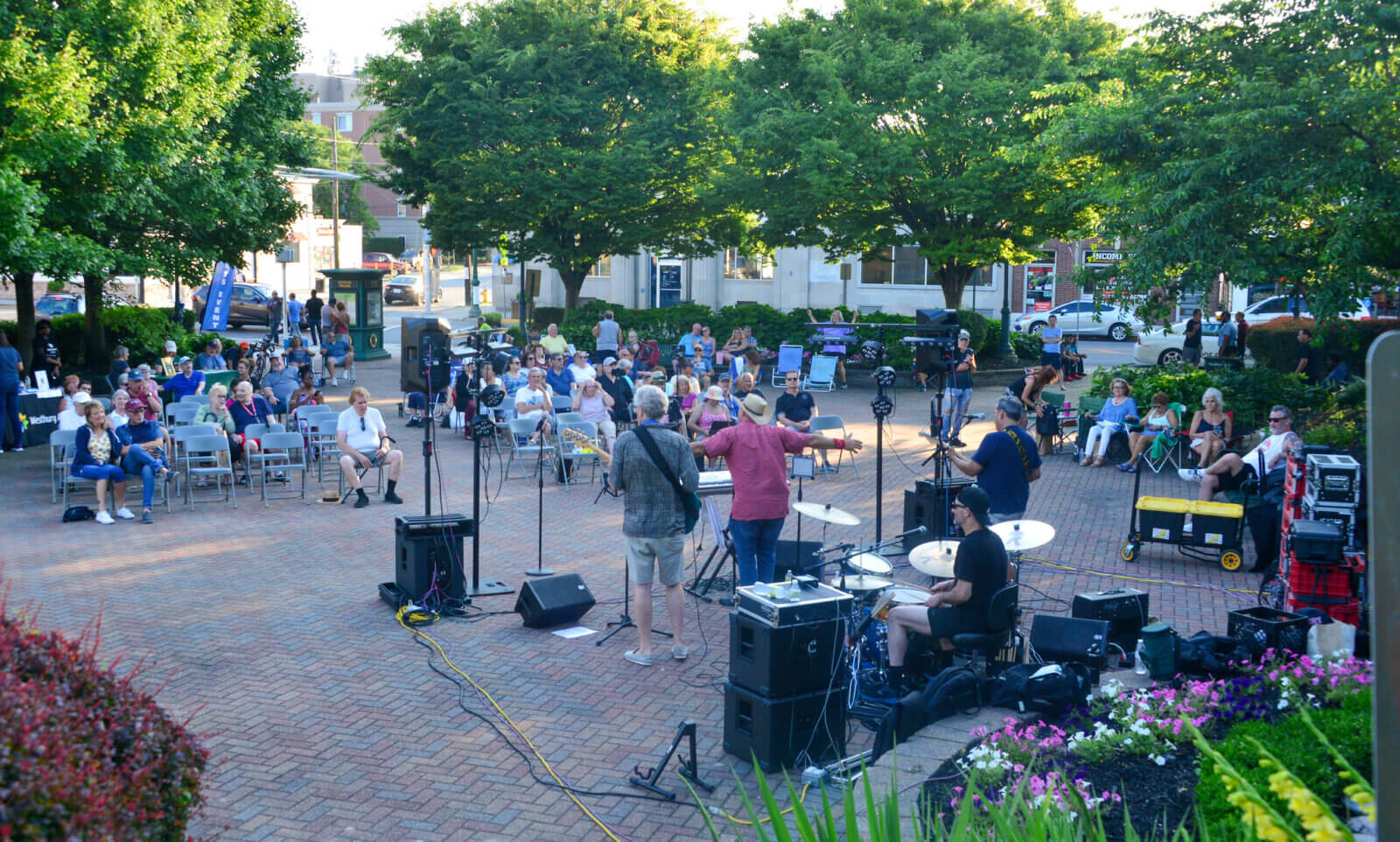 Opening Night at Westbury’s Free Summer Concert Series