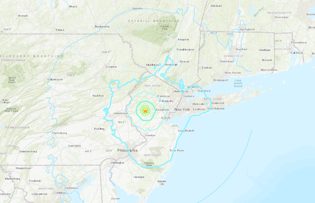 Earthquake Felt Around Long Island