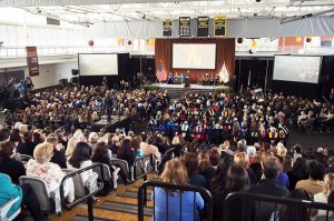 Riordan is inaugurated as Adelphi University’s 10th president with nearly 1,000 esteemed members of the Adelphi community.