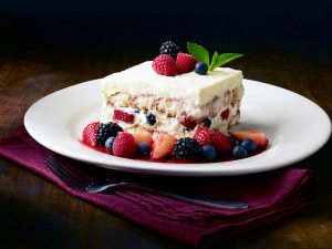 Berry tiramisu