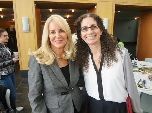 Angela Susan Anton joins Post’s Carolyn Levin at the event. 