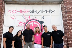 The team of Chief Graphix