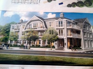 A rendering of the proposed Main Street project