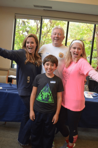 Kim Kaiman (playing Doris MacAfee), Dave Franklin (playing Harry MacAfee), Kate Brady (playing Kim MacAfee) and Nicholas Redelick (playing Randolph MacAfee)