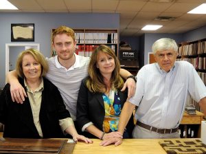 Kathy, Evan, Kim and Skip Campbell