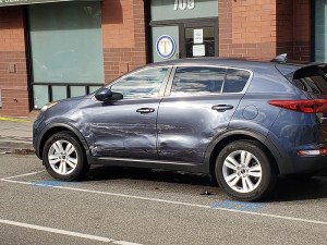 Car into Building B