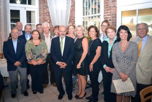 Councilwoman Dina De Giorgio with the Chamber of Commerce board of directors, from left: Carl Lalena, Bill Gordon, Hal Linden, Mariann Dalimonte, Jerry Baldassaro, Jerry Rudnick, Katherine Crean, Ayhan Hassan, Beth Fiore, Kathy Levinson, Ilene Silberstein, Laurie Scheinman, Marie Marcellino, Councilwoman Dina De Giorgio and Kenneth Magida. (Photo by John Meehan)