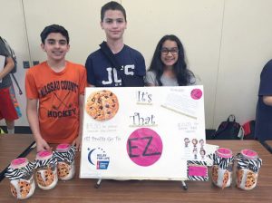 Students gather during the Gourmet Cookie Mix Sales Bazaar.