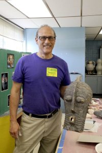 Artist-in-residence Cliff Mendelson 