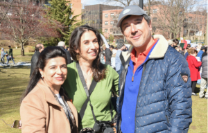 EnoughMarchV Anna Kaplan Councilwoman Town of North Hempstead spoke at the event pictured with Andrew Wigler