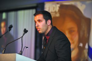 Jake Steinberg, brother of fallen IDF Sgt. Max Steinberg Z”L, spoke at the FIDF Long Island Annual Appreciation Evening.