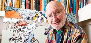 Cartoonist and novelist Jules Feiffer