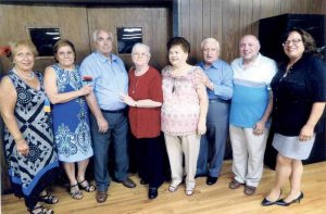 Members of different Italian societies gather for an Italian Night dinner dance. 