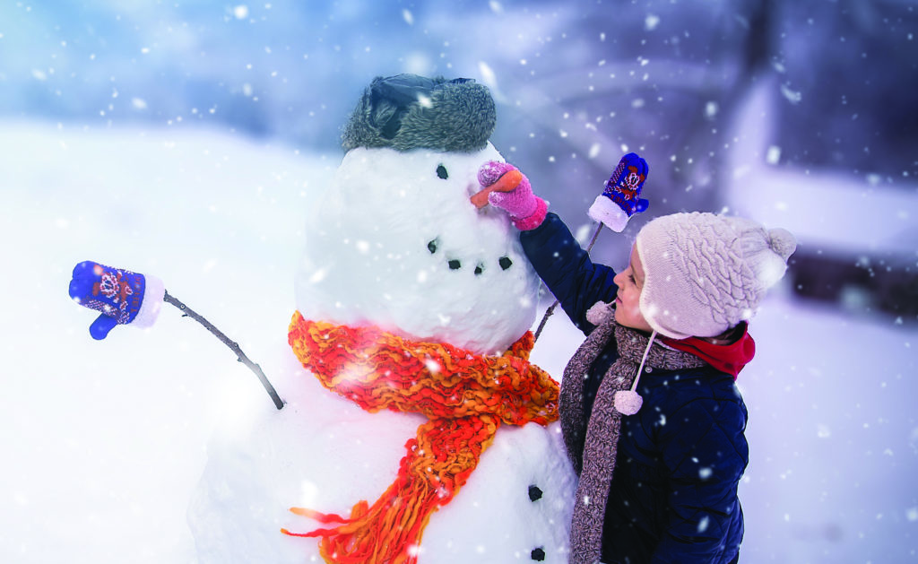 Child Winter Outdoor Fun