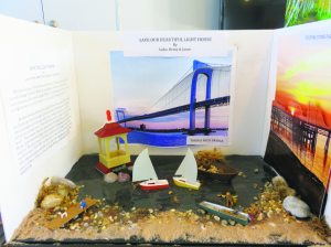 To enlighten the community about the Lighthouse, students from John F. Kennedy Elementary School conducted research and created projects.