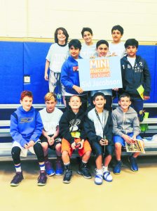 From top left: Ethan Hofman, Jaren Solomon, Alex Moradorf, Doron Sedeghat, Luke Cronin, Dylan Moradorf, Alex Siegel, Drew Feinstein, Braden Sosnick, Drew Eisenberg and Ben Durko (Photos by Meirav Hofman)