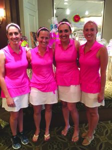 1st Low Net Catherine Furman, Jenn Cusack, Elizabeth Denihan, Kate McCarthy