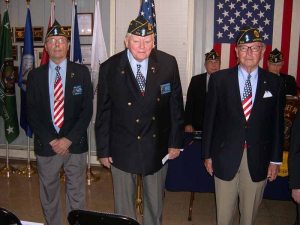 Thomas J. Buzzitta, sergeant-at-arms; James Sharkey, chaplain; William Urig, adjutant