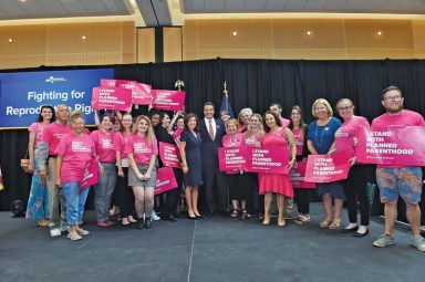 Suffolk County Leaders Join Governor Cuomo and Lieutenant Governor Hochul in calling for the Senate to reconvene and codify Roe V. Wade into New York State Law