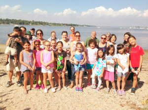 North Shore Kayak Club, Brownie Troop 2607 and local families