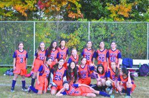 The GN North Middle School eighth grade girls soccer team is undefeated.