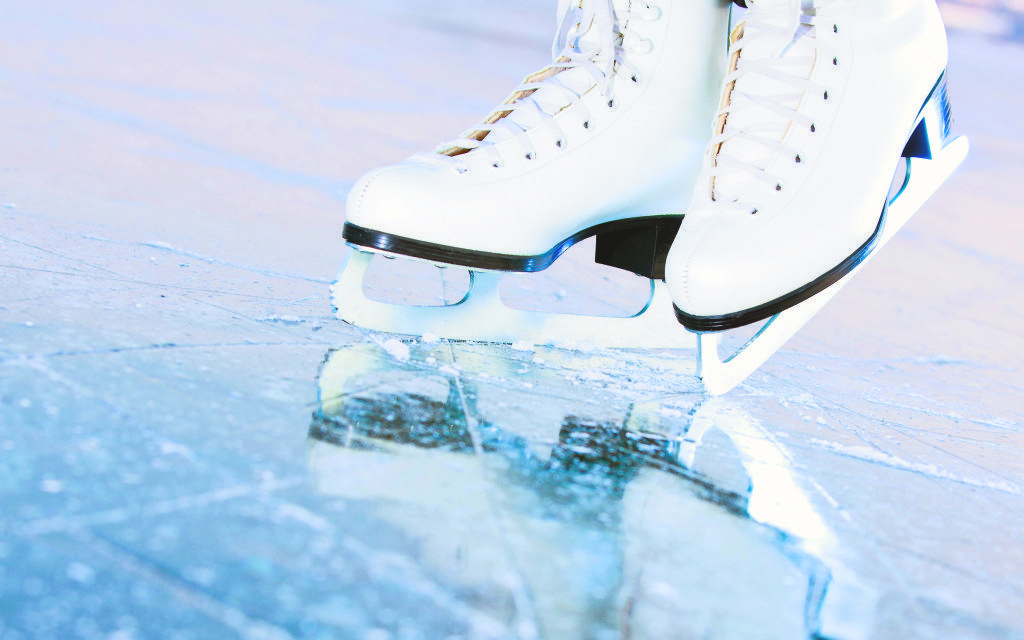 The town opens two outdoor ice skating rinks for the 2024-2025 season (Photo from Long Island Press archive)