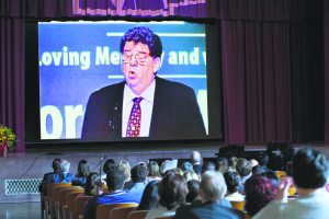 Concluding the event was a video of Dan Tomaselli singing a moving rendition of “You’ll Never Walk Alone.”