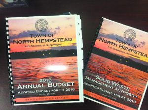 The 2016 adopted budget books