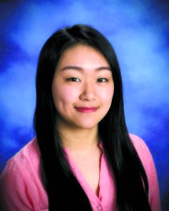 Valedictorian Lucy Yu