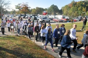 Walkers take off at the 2014 Run/Walk