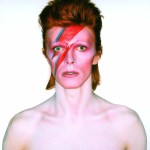 Album cover shoot for Aladdin Sane 1973 1