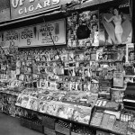 Berenice Abbott Newsstand 32and 3 avenue new york 1935 Gelatin silver print Howard Greenberg Gallery