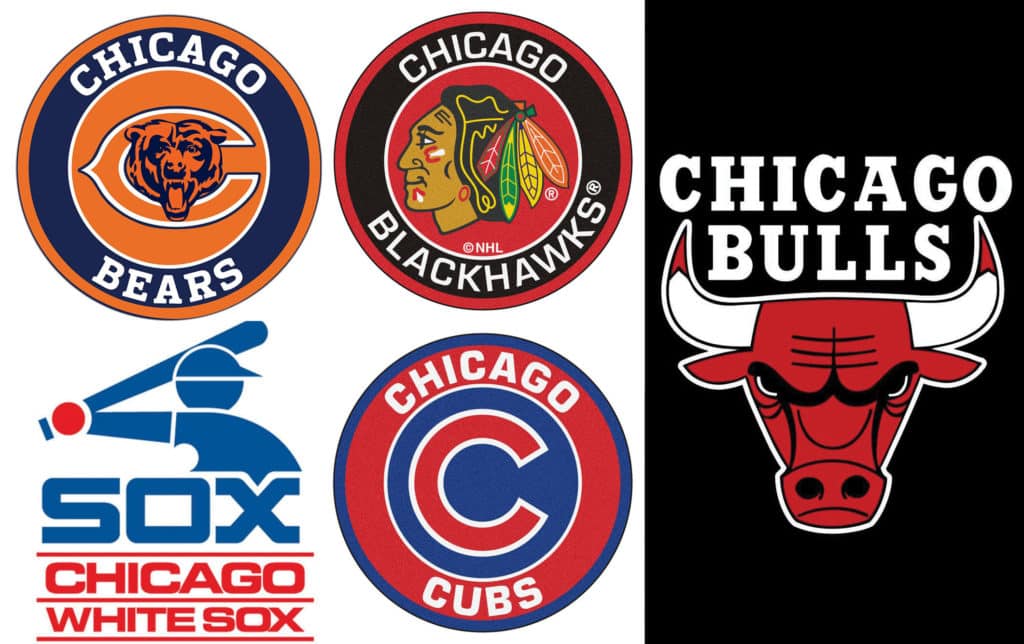 Chicago Sports collage