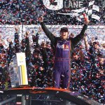 D500 Champion Denny Hamlin Gatorade Victory Lane