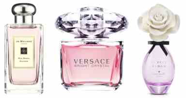 Fragrances collage