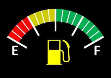 Gas-gauge-Red-Yellow-Green