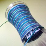 Do It Yourself Decorating Yarn-Wrapped Vase Photo by Kimberly Dijkstra