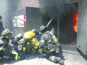 Junior Firefighters learn proper technique and safety