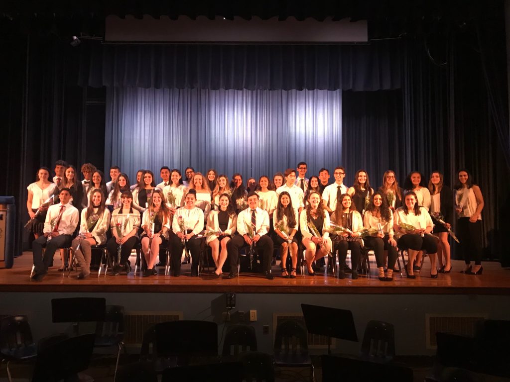 Levittown students inducted during Night of Honor Photo 1