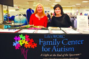 Perri Silverstein (pictured right) was one of the participants who received a free makeover from Lord & Taylor as part of a collaborative effort with the Family Center for Autism.    