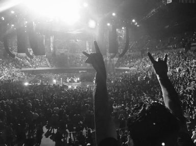 Metallica at Nassau Coliseum Photo by Arien Dijkstra