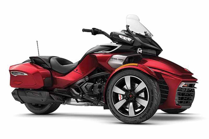 Motorcycle B2 2017 Can Am Spyder F3 T Red