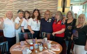 Nassau Cty Auxiliary members w Nancy Babis