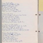 Original lyrics for Ziggy Stardust by David Bowie 1972 766x1024 1